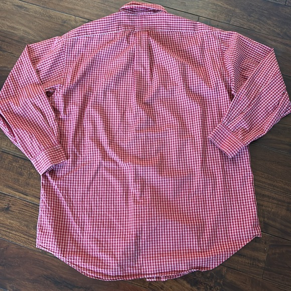 Ralph Lauren | Men's Red Yarmouth Checkered Shirt - Picture 10 of 11